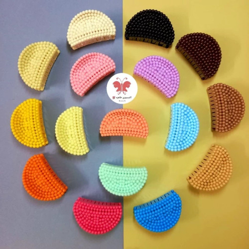 کلیپس مو مرواریدی ساچمه ای