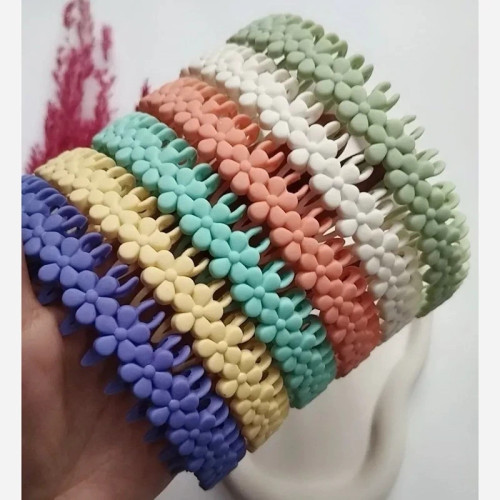 تل مو دخترانه و زنانه گل دار شکوفه شانه دار شمعی و براق