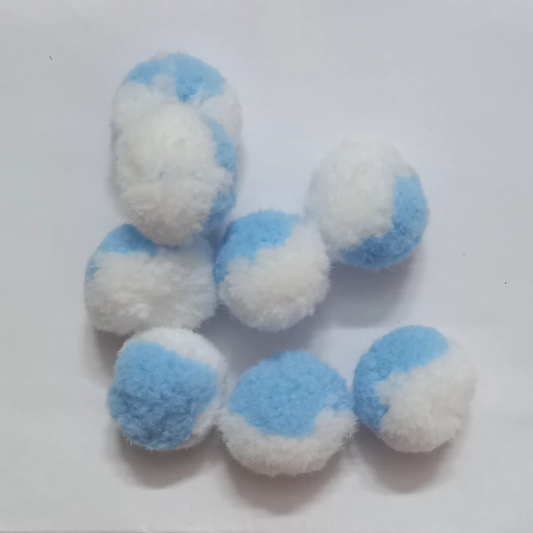 پوم پوم توپک درشت 2 سانتی 10 عددی در رنگ های مختلف برای ساخت گلسر و دوخت در لباس و اکسسوری و ...
