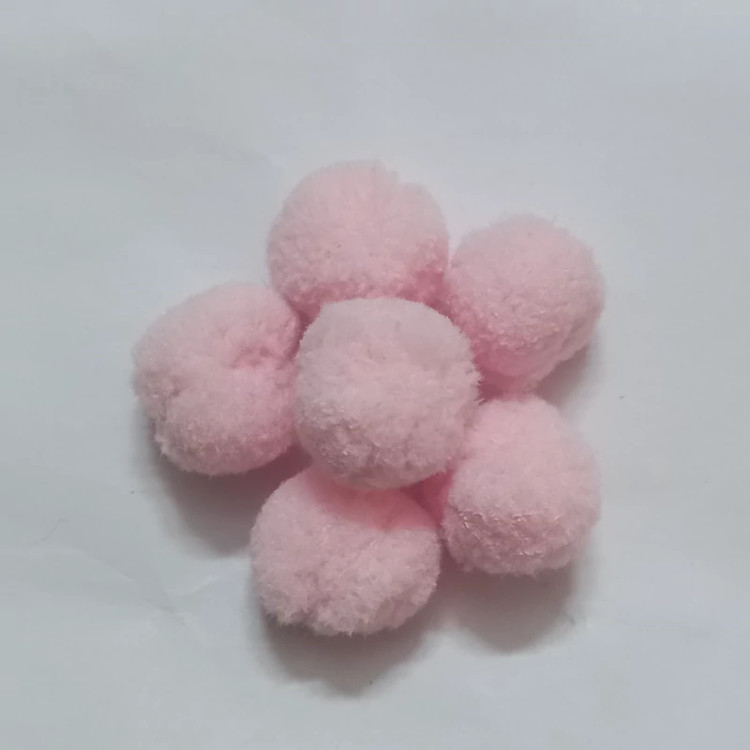 پوم پوم توپک درشت 2 سانتی 10 عددی در رنگ های مختلف برای ساخت گلسر و دوخت در لباس و اکسسوری و ...