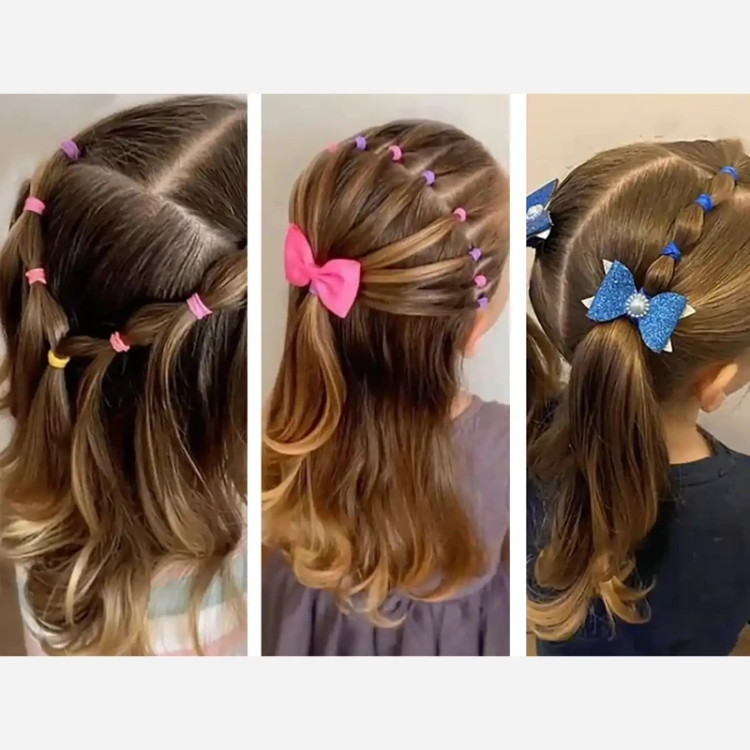 کش مو چهل گیس بی رنگ و رنگی