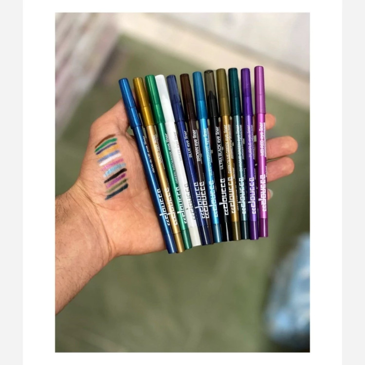 مداد چشم رنگی شمعی کد 86