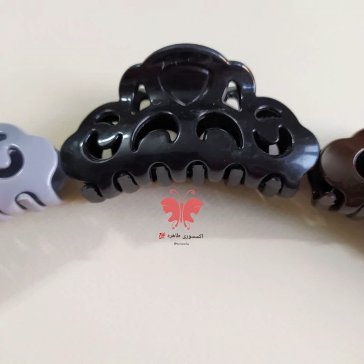 کلیپس مو سنتی براق بزرگ 10 سانتی