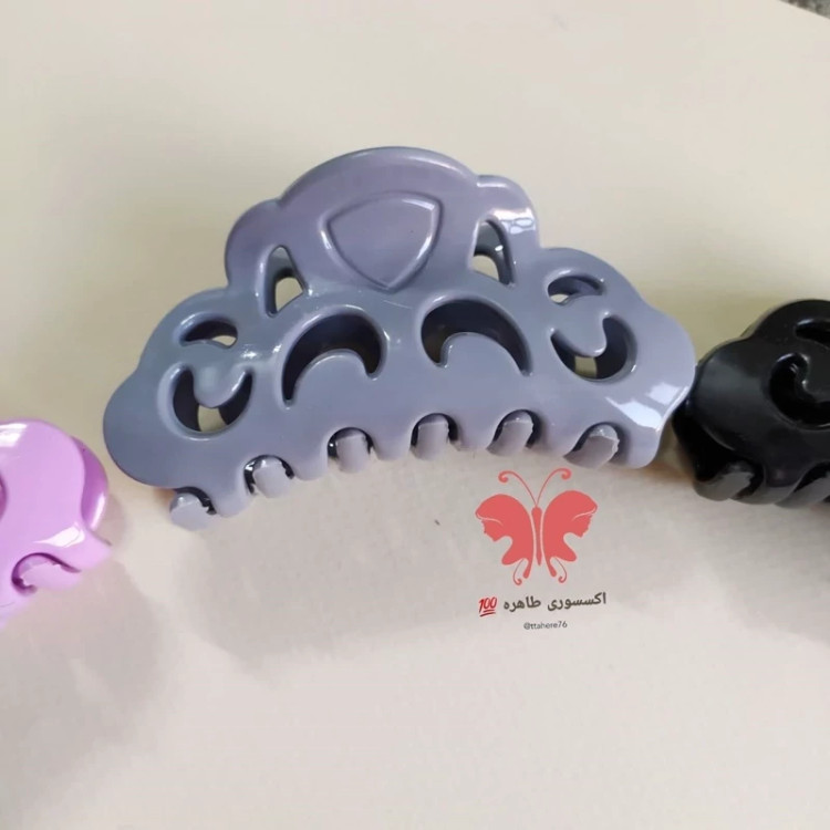 کلیپس مو سنتی براق بزرگ 10 سانتی