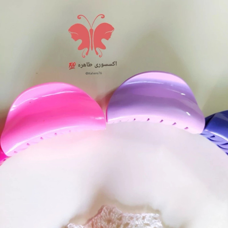 کلیپس مو تخم مرغی براق 7 سانت کد 118