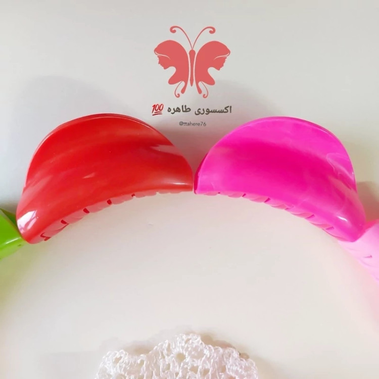 کلیپس مو تخم مرغی براق 7 سانت کد 118