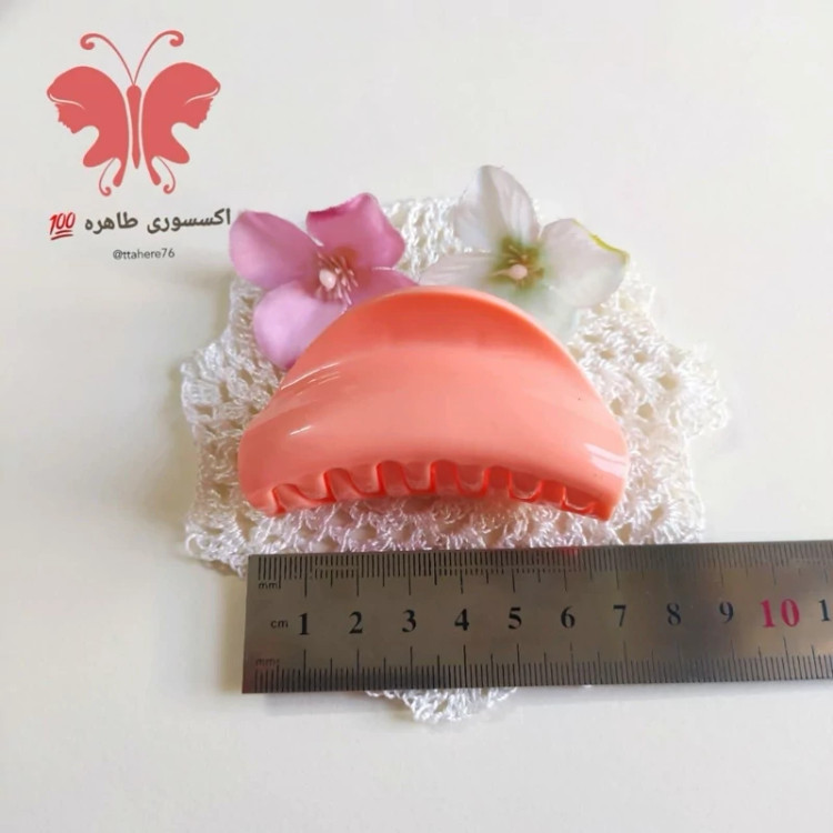 کلیپس مو تخم مرغی براق 7 سانت کد 118