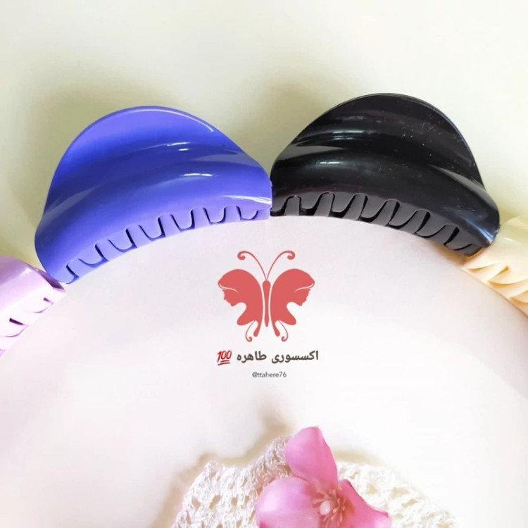 کلیپس مو تخم مرغی براق 7 سانت کد 118