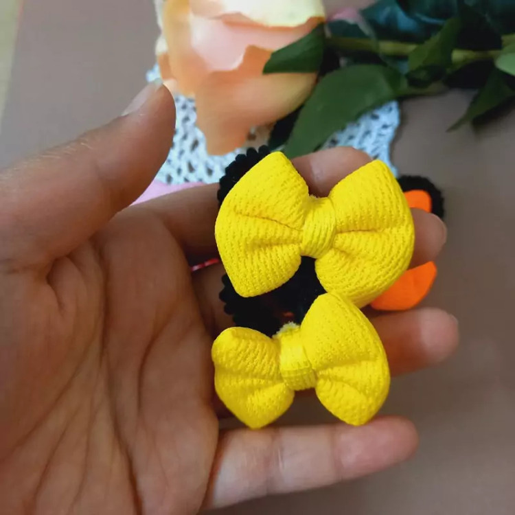 کش مو پاپیونی انگشتی خیلی کوچک