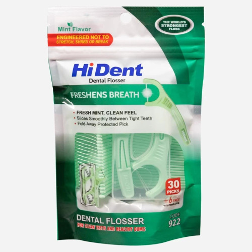 نخ دندان دسته دار 36 عددی کد ۱۷۲