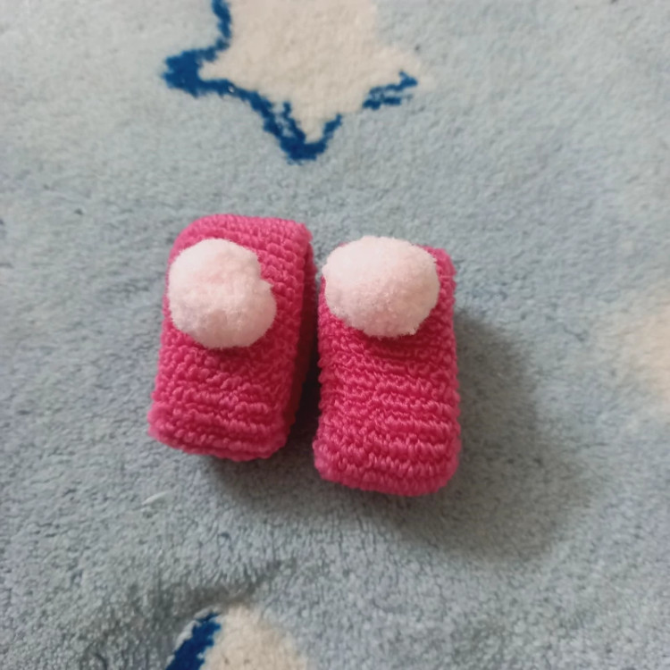 کش مو بافت پوم پوم دار