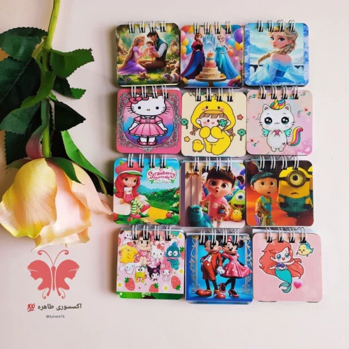 دفتر سیمی دخترانه کوچک کد ۱۹۴