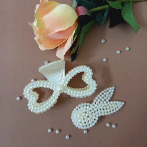 ست کلیپس مو و گیره سر صدفی مرواریدی