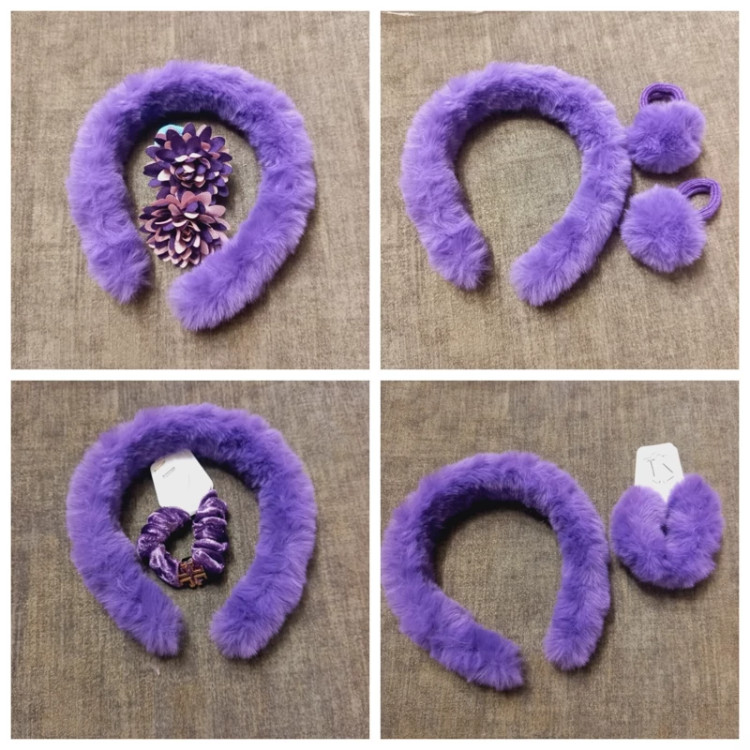 تل مو و کش مو ست پولیشی ساده