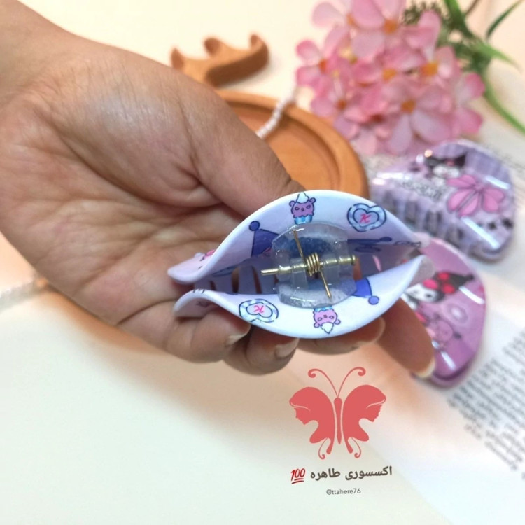 کلیپس مو کرومی بیضی 7 سانت کد 263