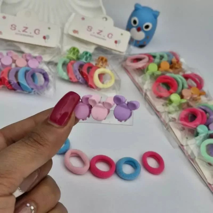 کش مو و کلیپس نوزادی 8 عددی