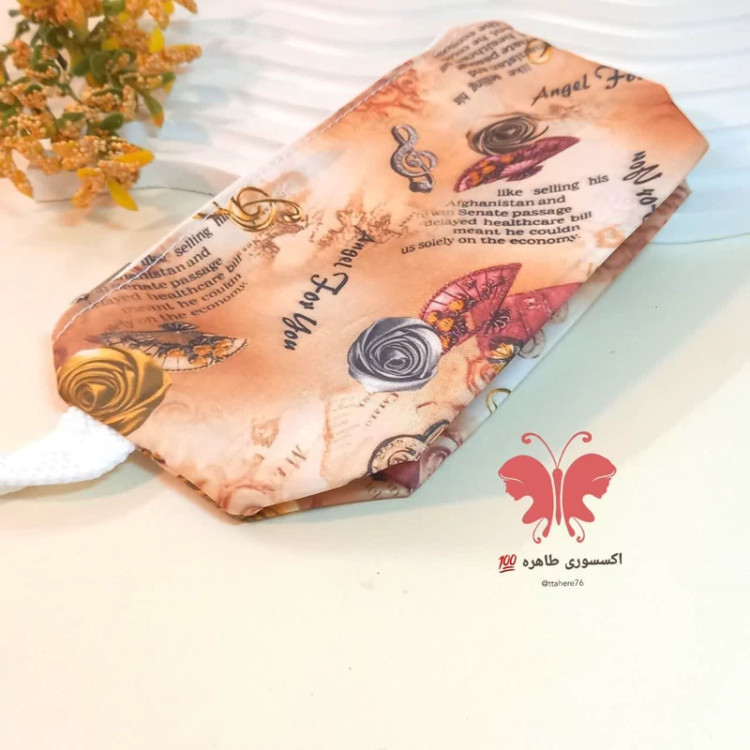 کیف آرایشی سایز بزرگ چاپدار کد ۳۵۹