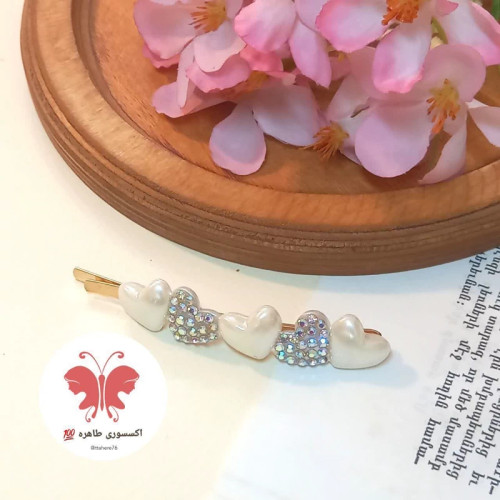 سنجاق مو مدل قلبی کد ۳۶۲