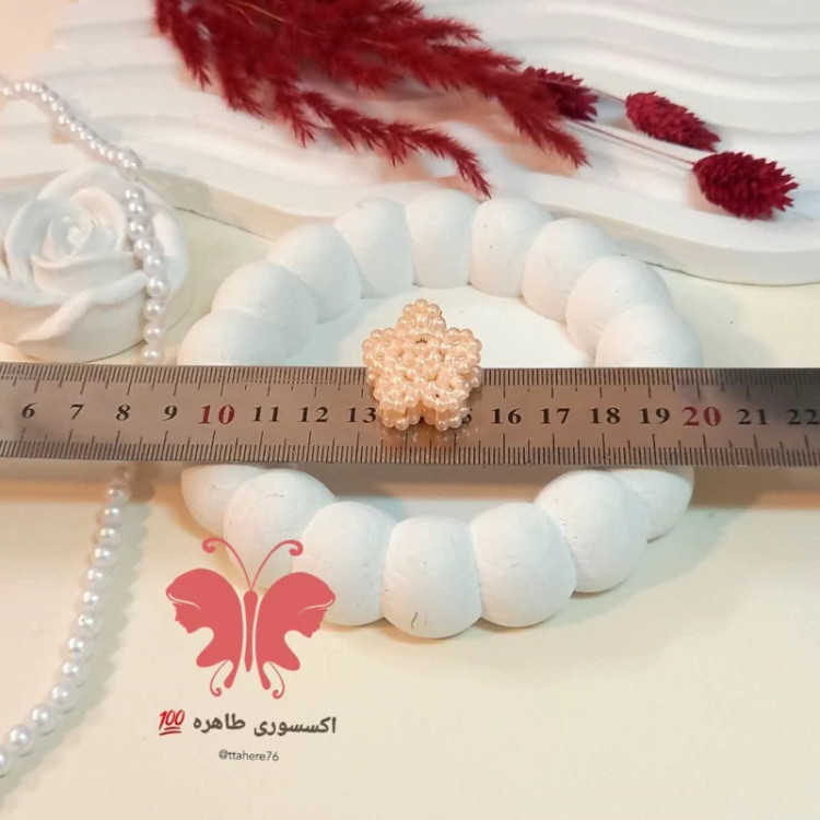 کلیپس مو گل بسته 3 عددی کد 396