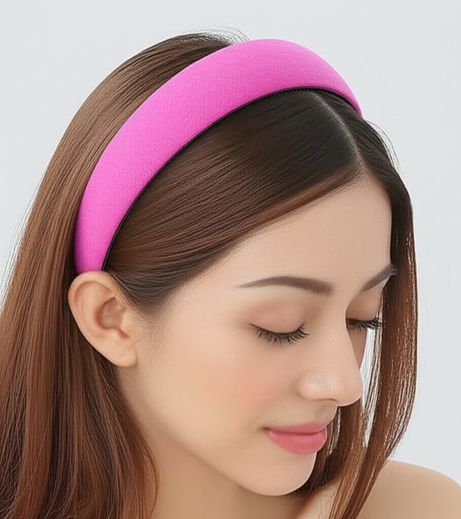 تل مو دخترانه و زنانه پهن جیر یا مخملی