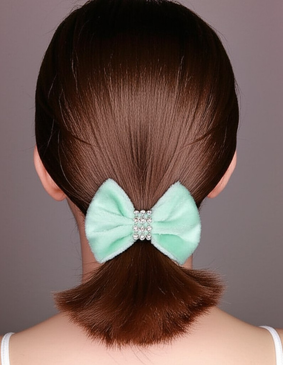 کش مو مخملی پاپیونی