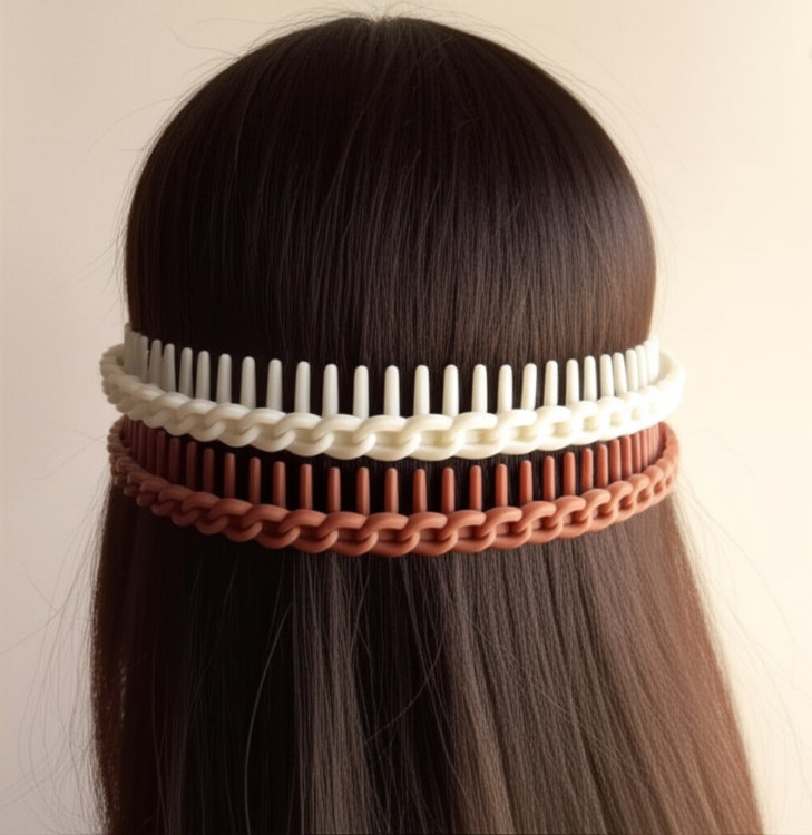 مدل تل مو باریک بافت یا زنجیری یا کارتیر دخترانه و زنانه