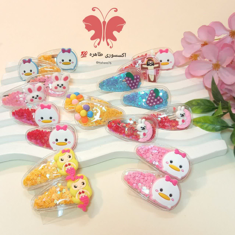 گیره مو تق تقی آکواریومی