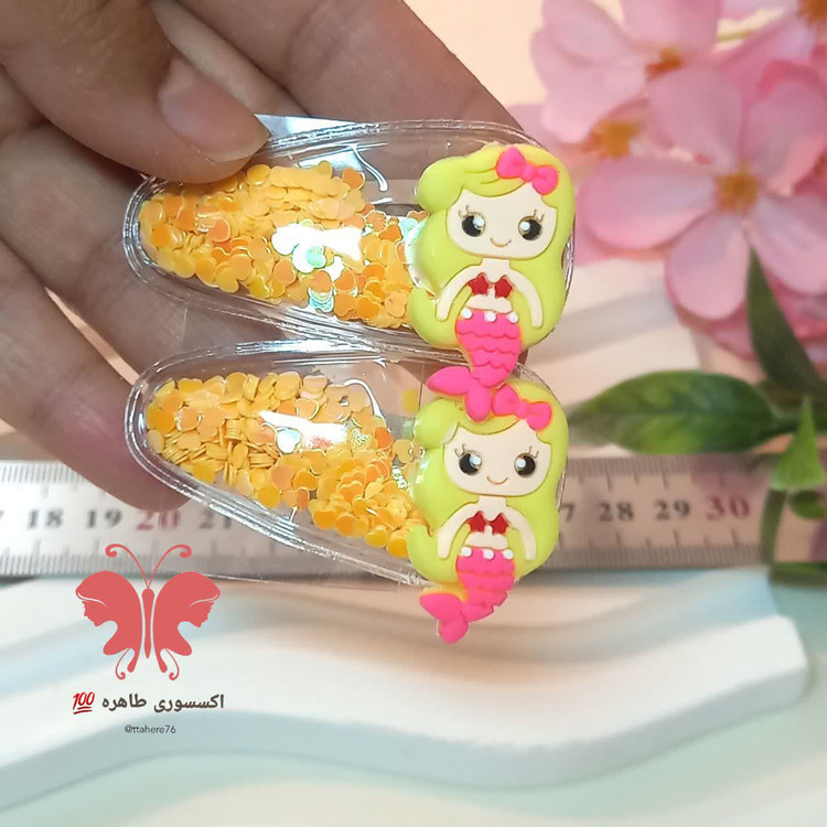 گیره مو تق تقی آکواریومی