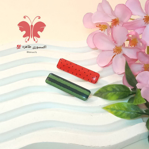 گیره سر انبری رزینی یلدایی جفتی