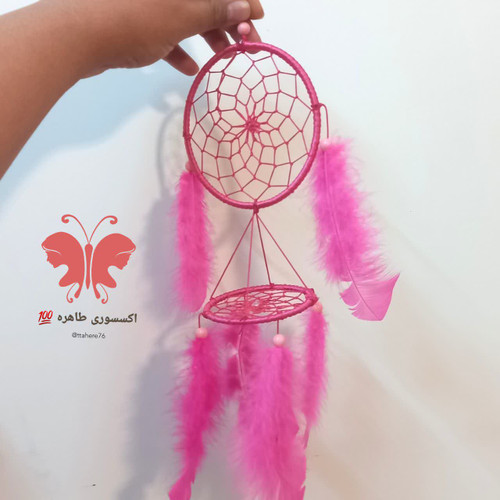 آویز اتاق صورتی سه بعدی