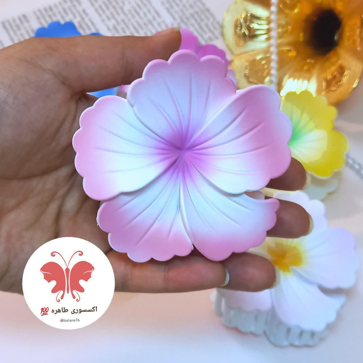 کلیپس مو گل ارکیده شمعی
