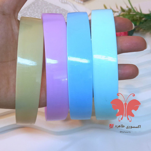 تل مو پهن ساده شمعی و براق