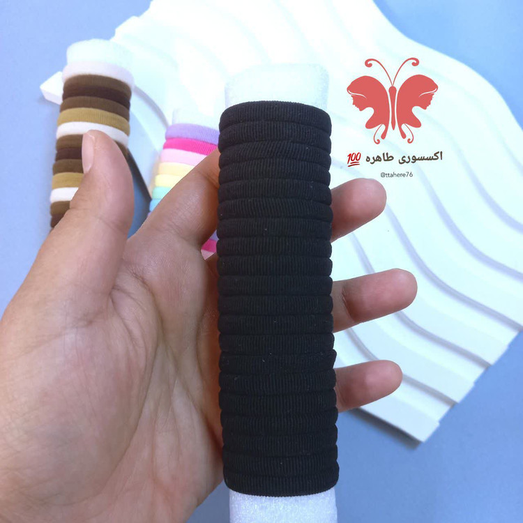 کش مو حوله ای لوله ای (20 عددی)