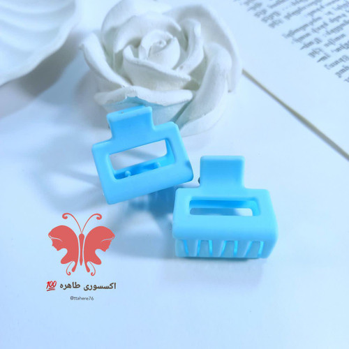 کلیپس مو مستطیل تو خالی ۲ سانتی جفتی کد ۵۰۷