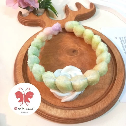 تل مو خز ریلی ساده و هفت رنگ کد 103