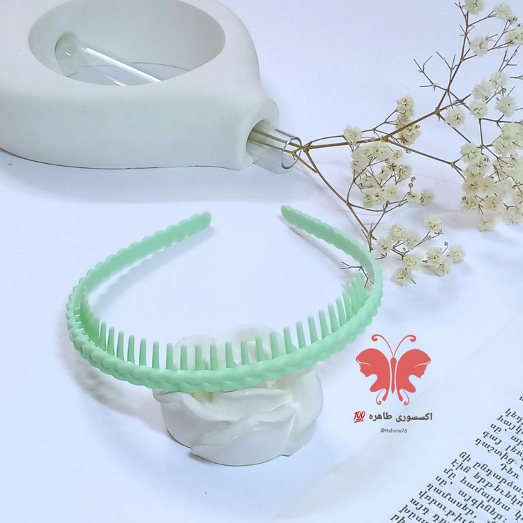 تل مو باریک بافت یا زنجیری یا کارتیر دخترانه و زنانه با رنگ های کاراملی