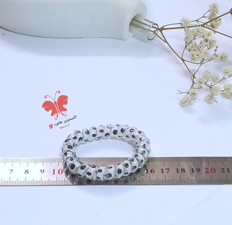 کش مو سیم تلفنی آبنباتی