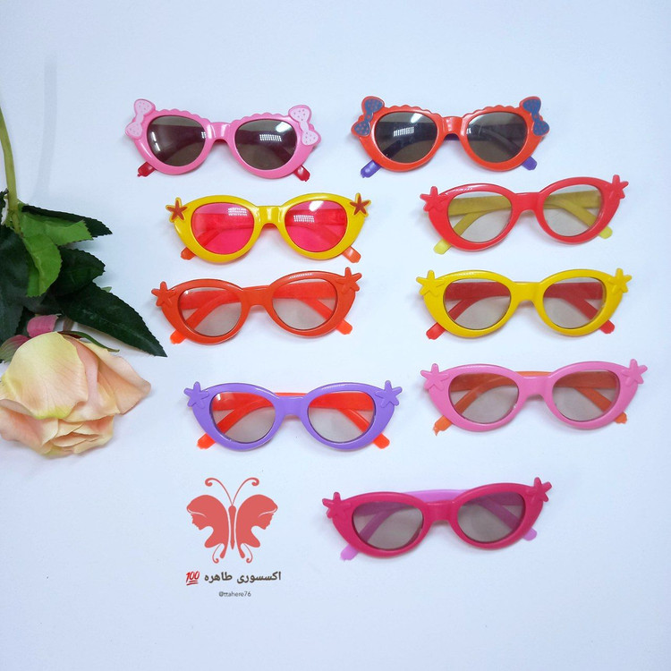 عینک آفتابی بچگانه دخترانه کد ۱۶۸