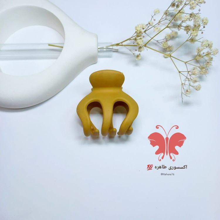 کلیپس مو گوجه ای کلاسیک کد 546