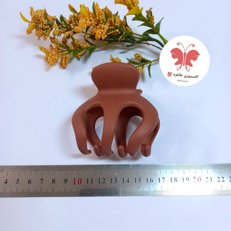 کلیپس مو گوجه ای کلاسیک کد 546