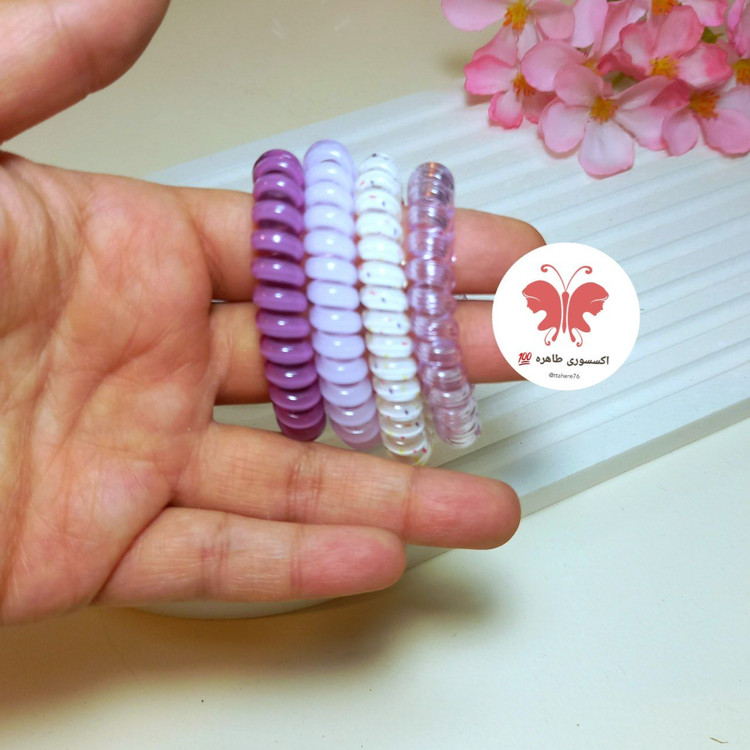 کش مو سیم تلفنی ۴ عددی