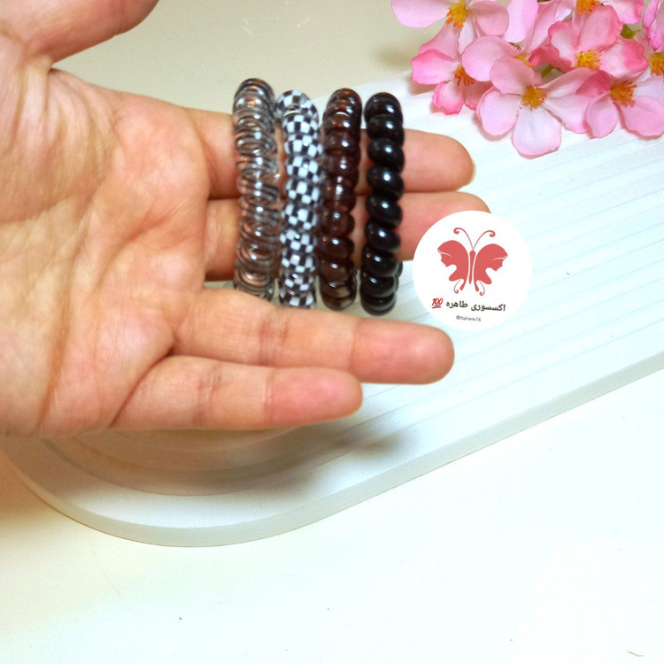 کش مو سیم تلفنی ۴ عددی
