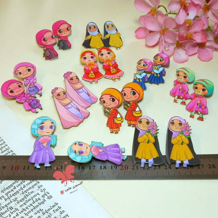 گیره سر دختر حجابی کد ۶۱۴