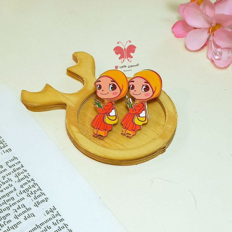 گیره سر دختر حجابی کد ۶۱۴