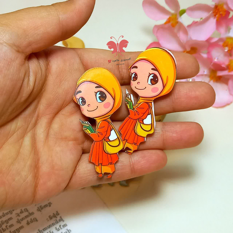 گیره سر دختر حجابی کد ۶۱۴